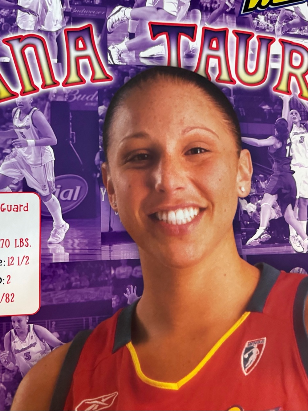 WNBA star Diana Taurasi poster